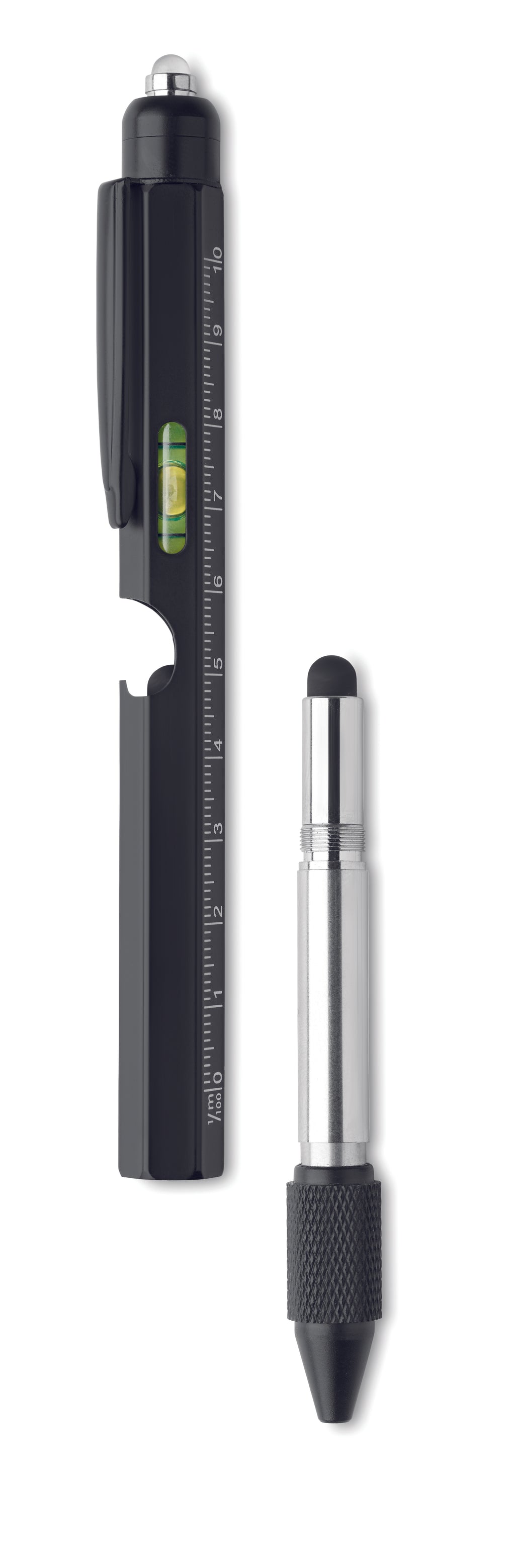 Pix cu nivel cu boloboc și riglă