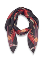 Șal din poliester satinat recic