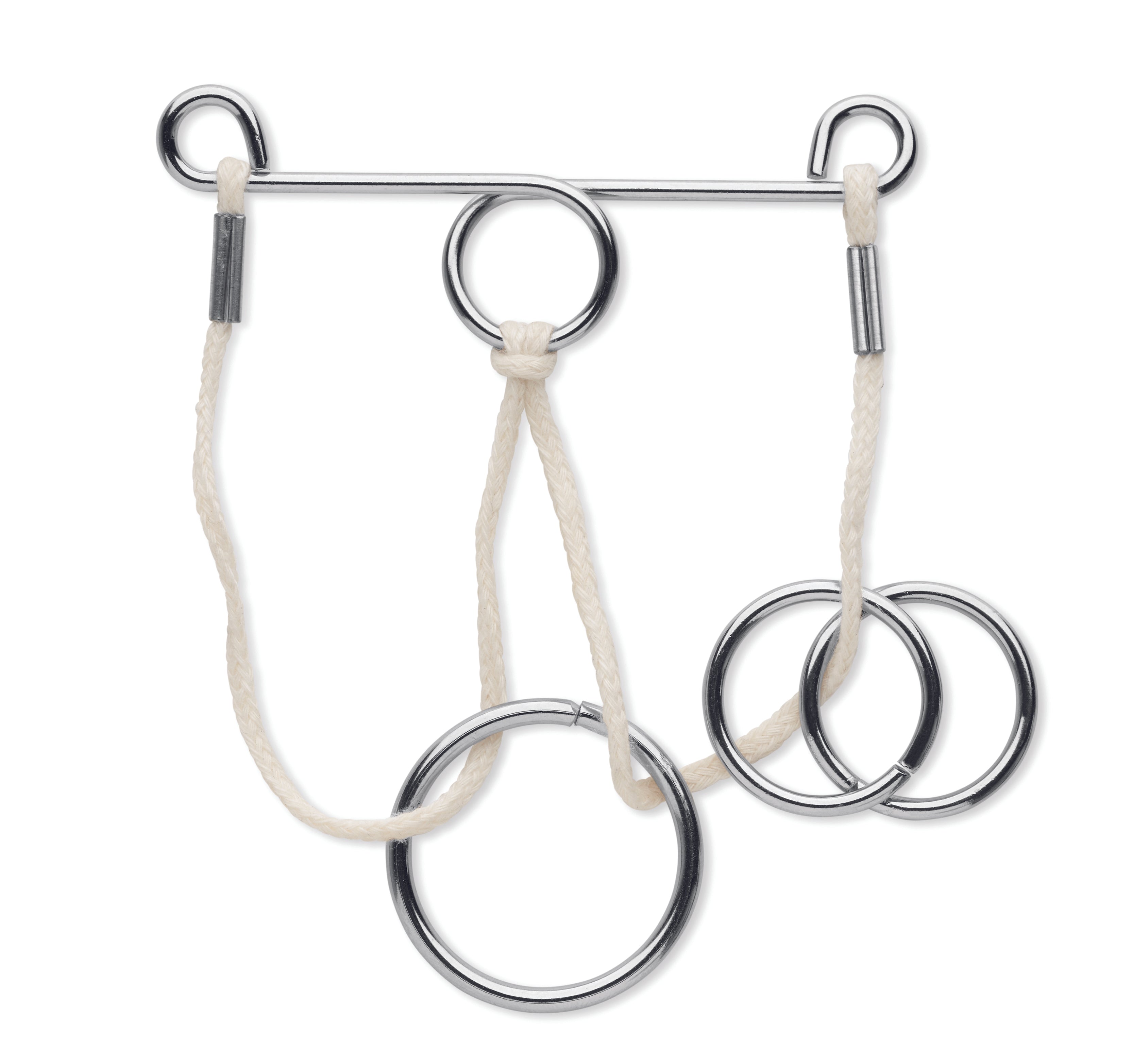 Set de 2 jocuri metalice brainteas