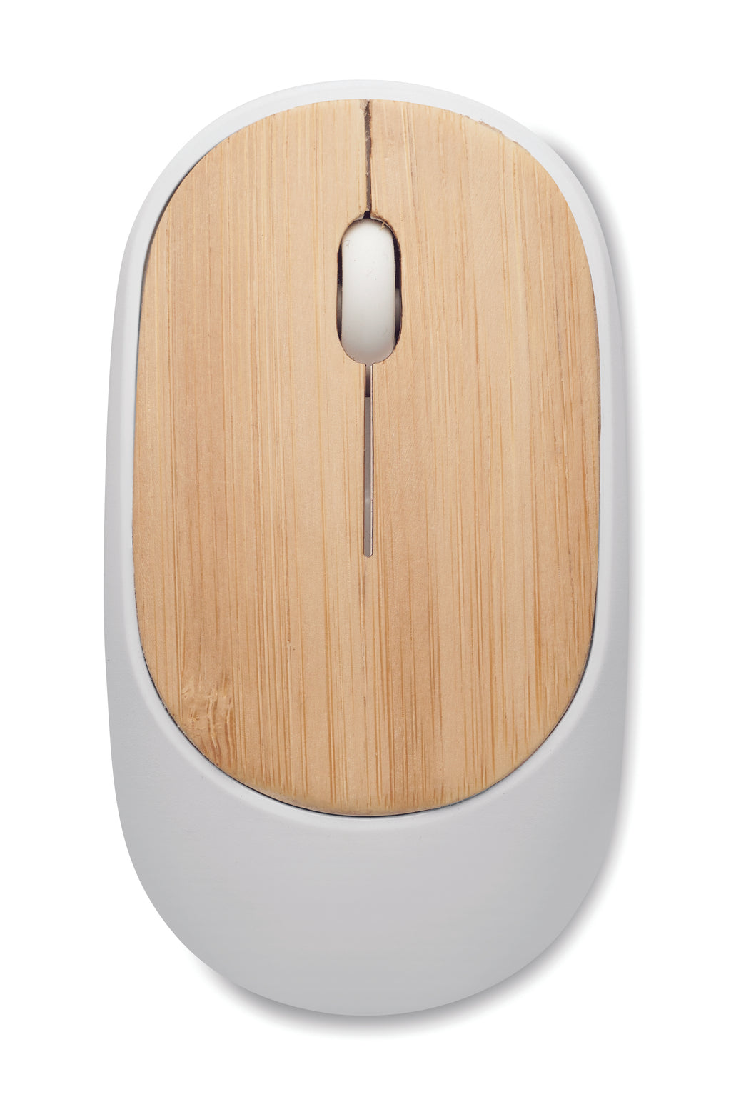 Mouse fără fir din bambus