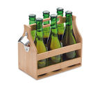 Lădiță pentru 6 beri din bambus