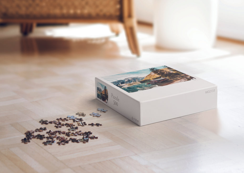 Puzzle de 500 de piese în cutie