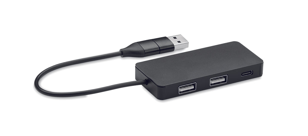 Hub USB cu 3 porturi + cablu 20