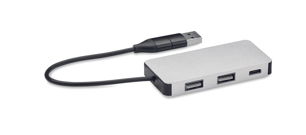 Hub USB cu 3 porturi + cablu 20