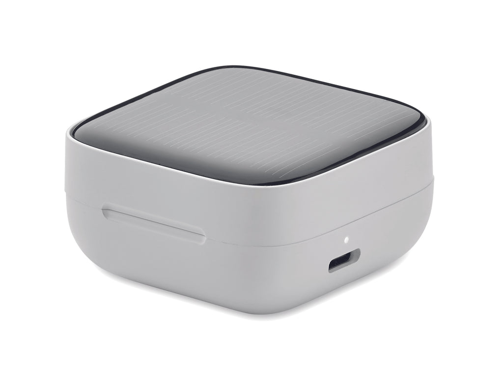 Căști TWS cu panou solar