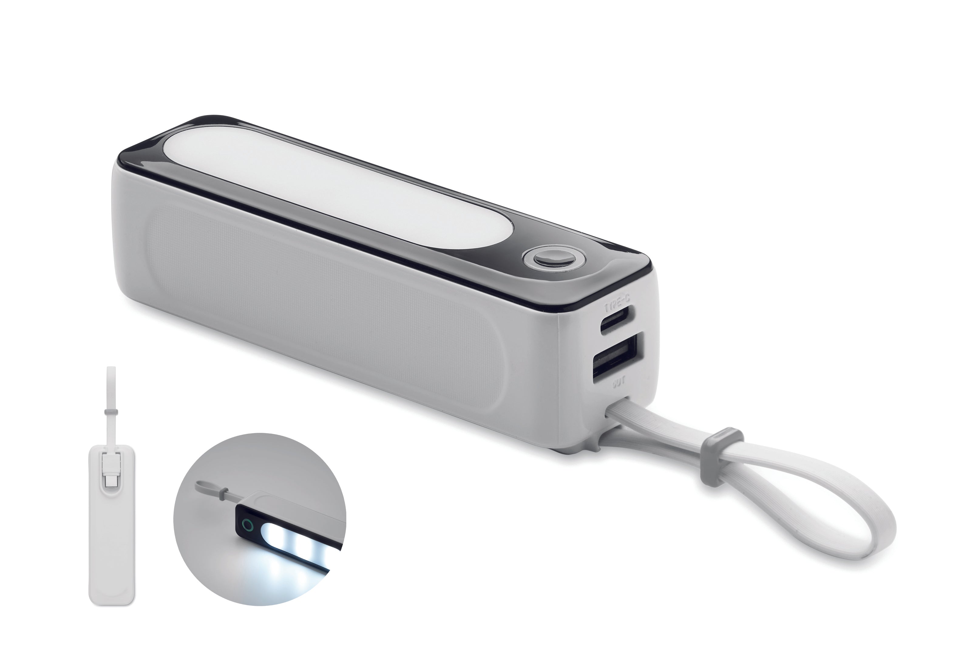 Powerbank 5000 mAh cu COB