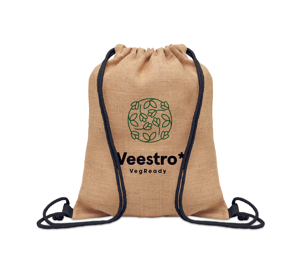 Rucsac cu cordon din iută