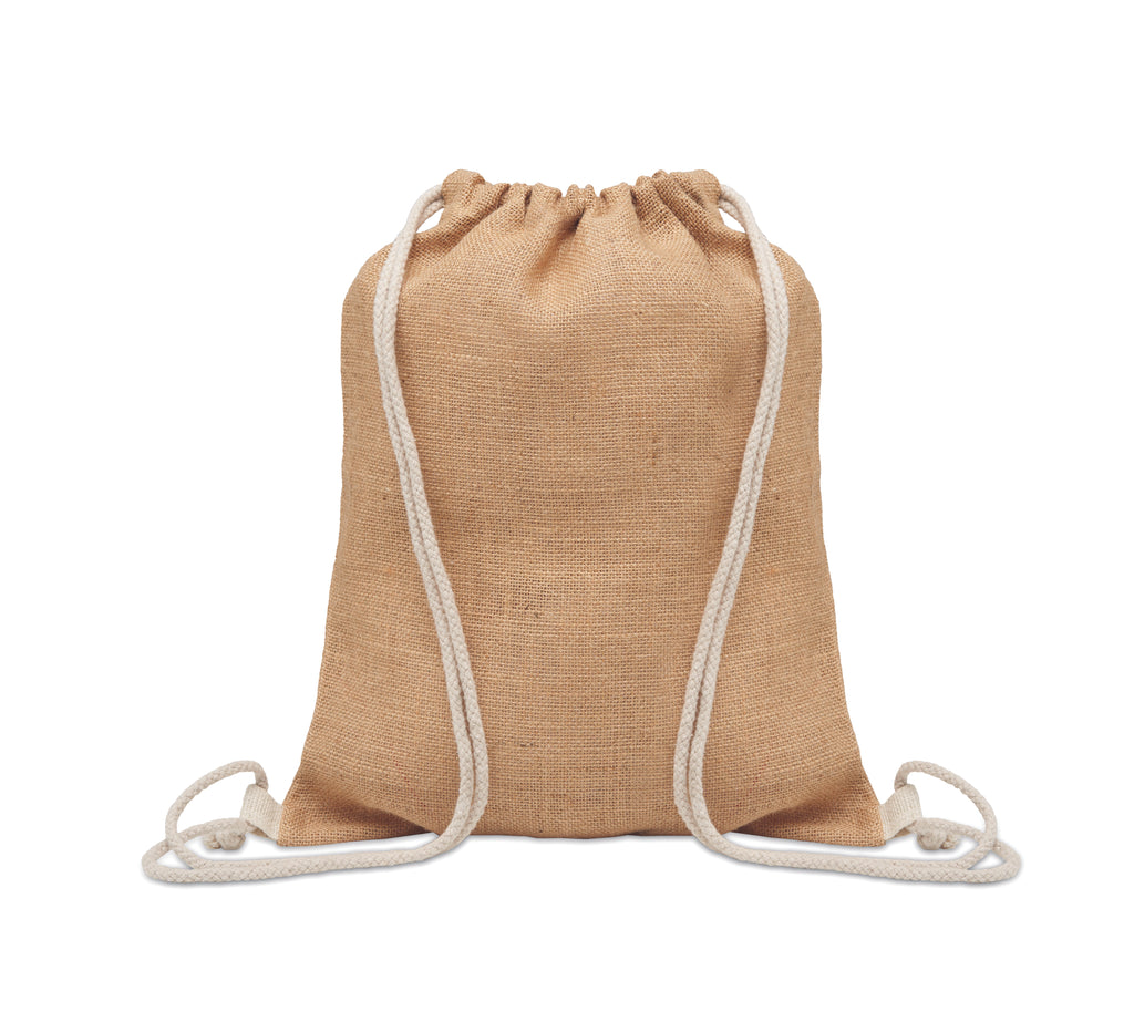 Rucsac cu cordon din iută
