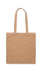 Sacoșă iută cu mânere lungi