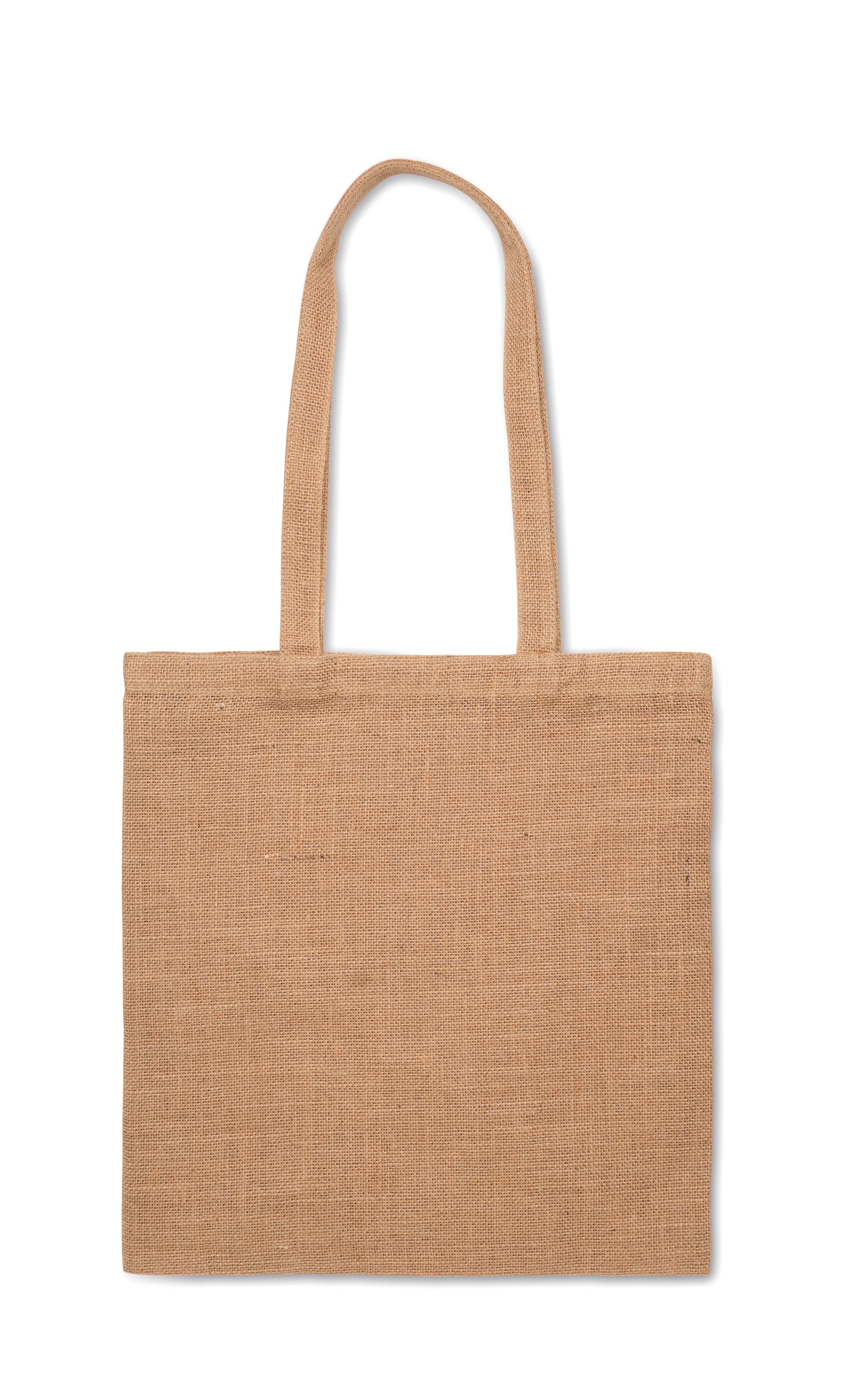 Sacoșă iută cu mânere lungi