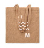 Sacoșă iută cu mânere lungi