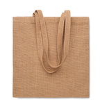 Sacoșă iută cu mânere lungi