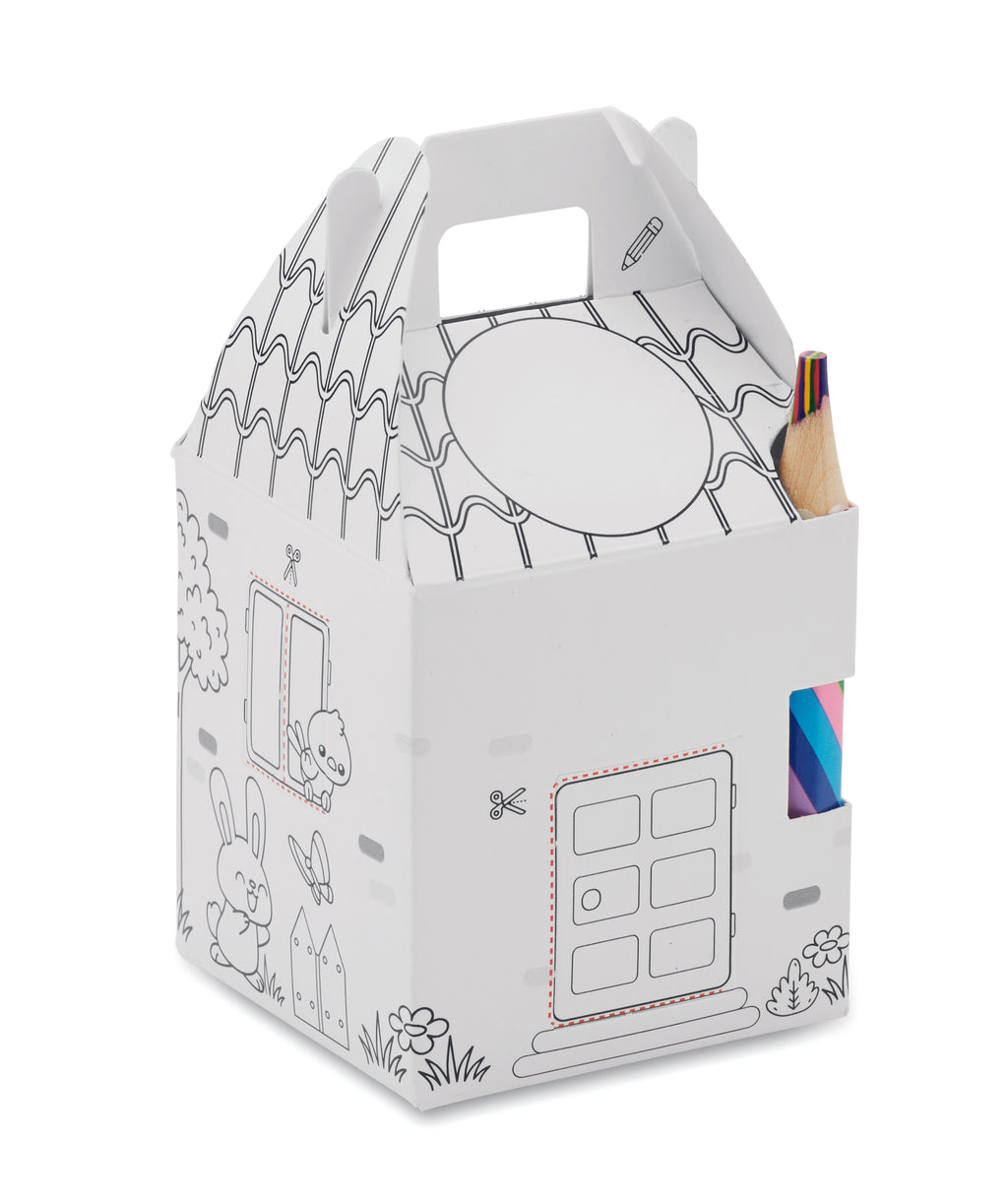 Set semințe în formă de casă