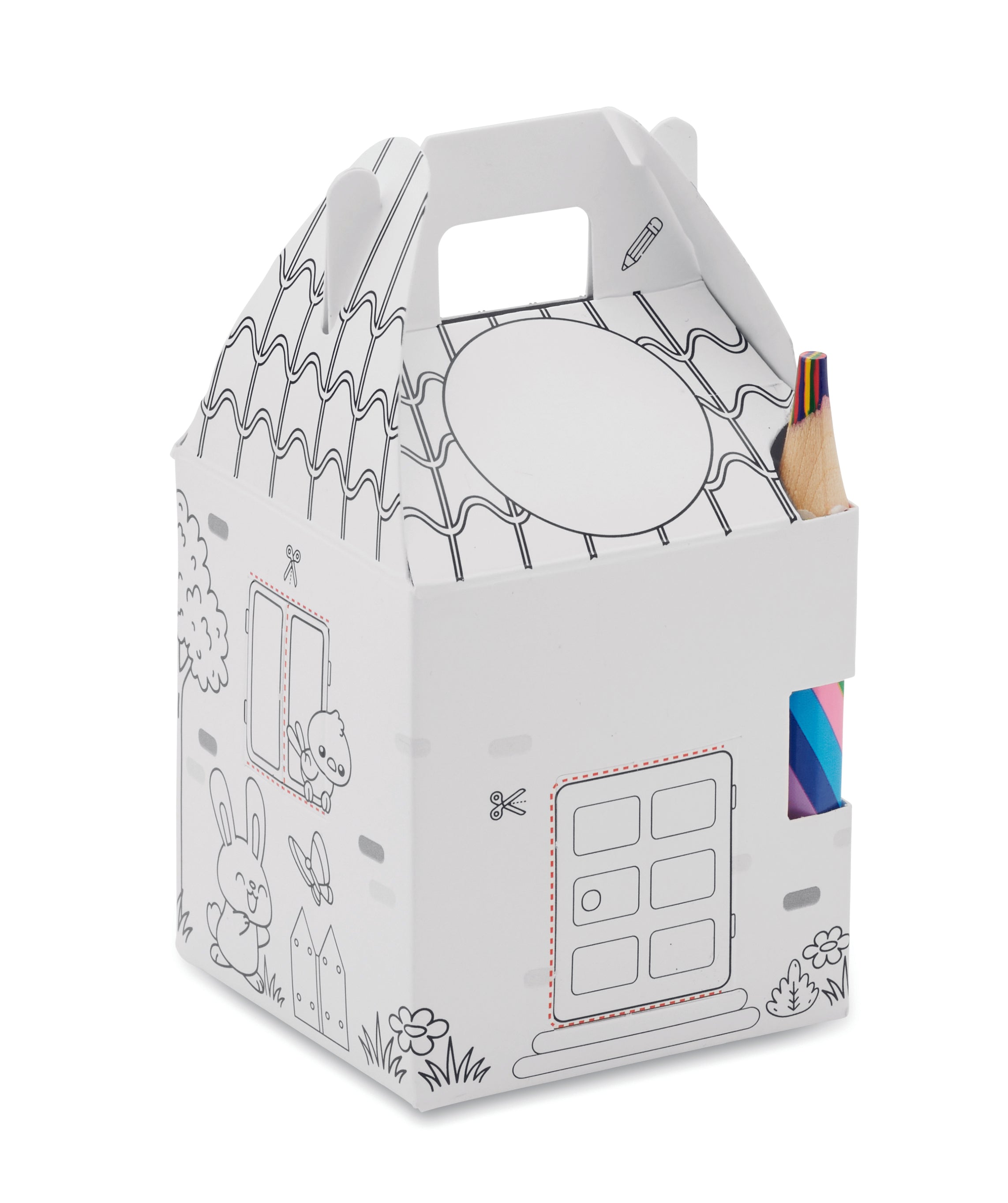 Set semințe în formă de casă