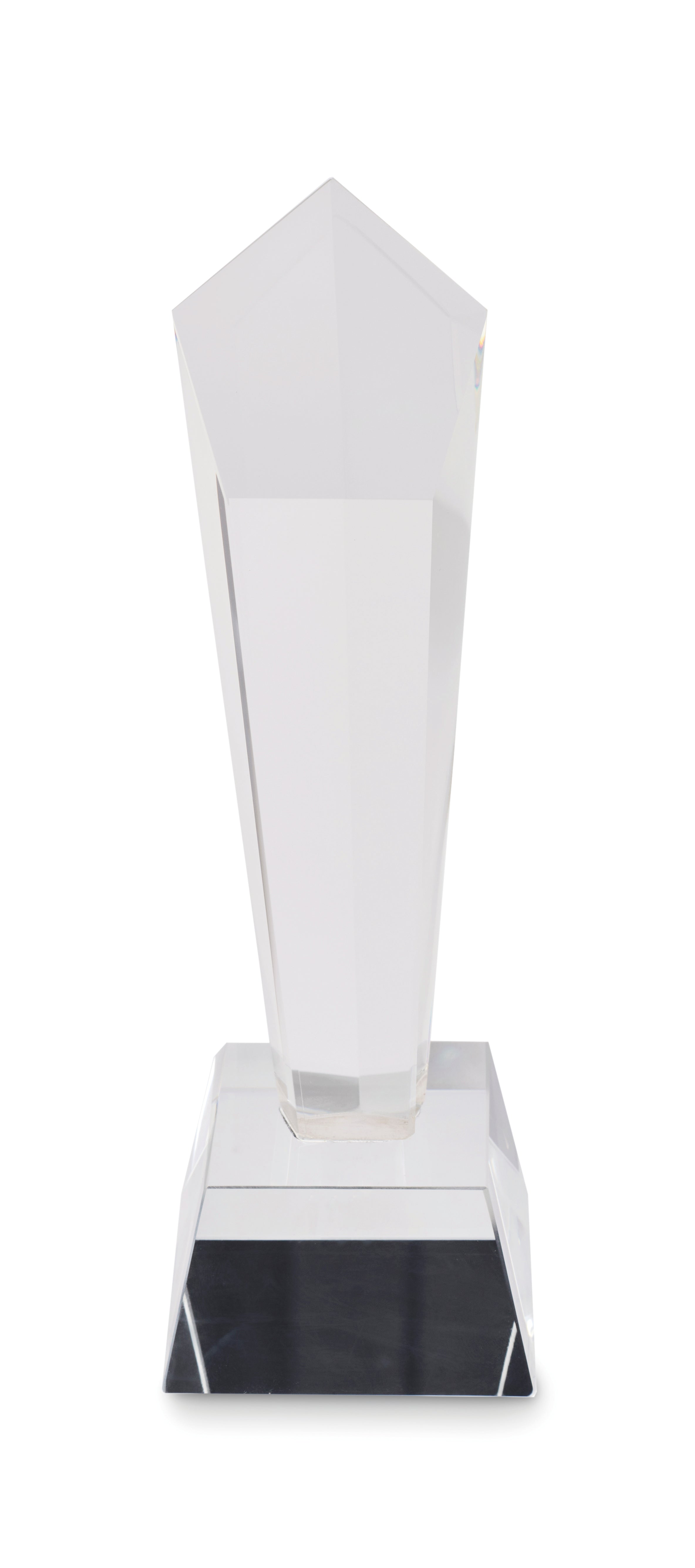 Trofeu din cristal în cutie de