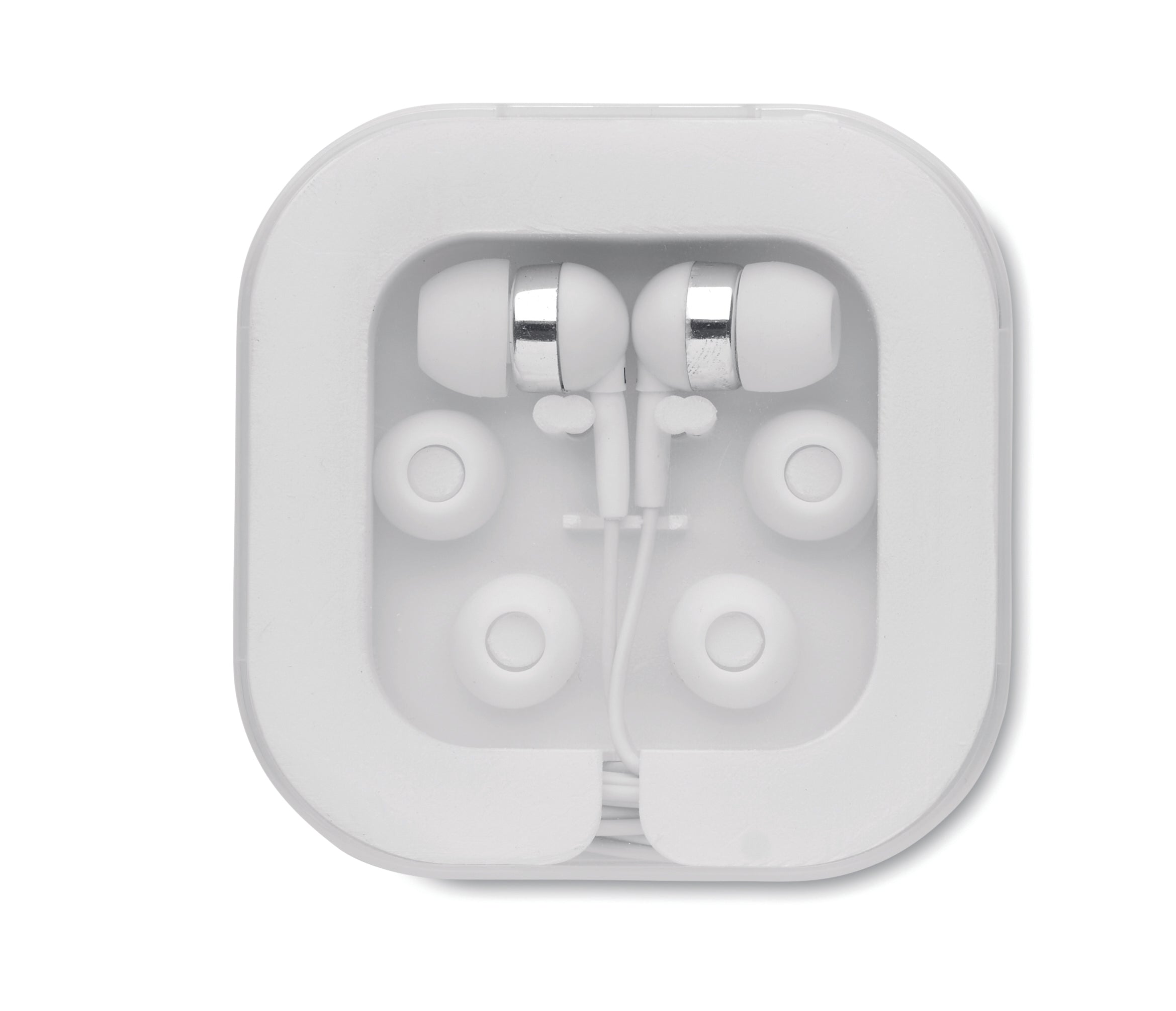 Căști cu capace de silicon