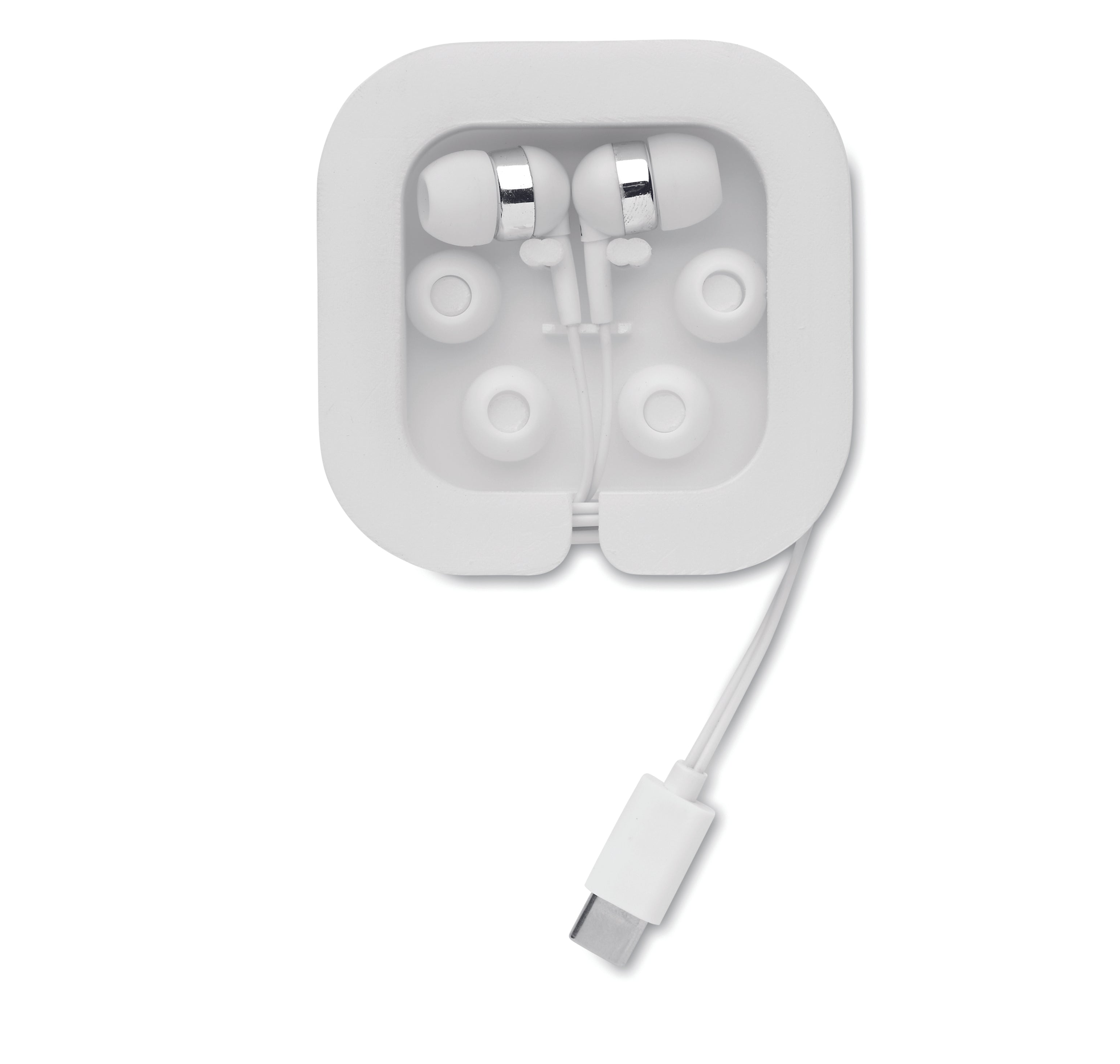 Căști cu capace de silicon