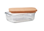 Caserolă din sticlă cu capac pl