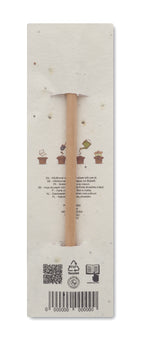 Creion natural în etui cu semințe