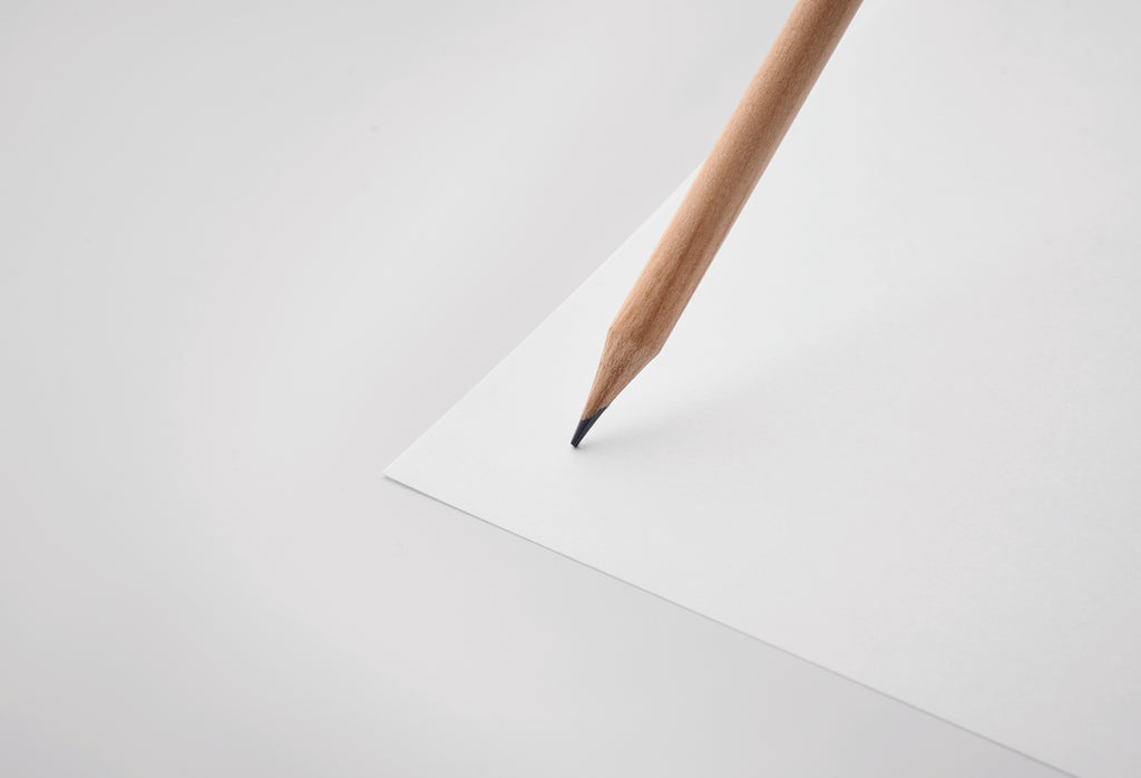 Creion natural în etui cu semințe