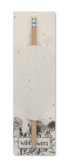 Creion natural în etui cu semințe