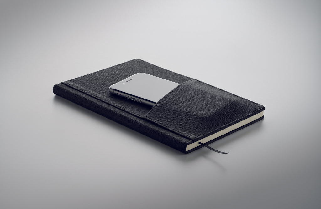 Agendă A5 PU buzunar frontal