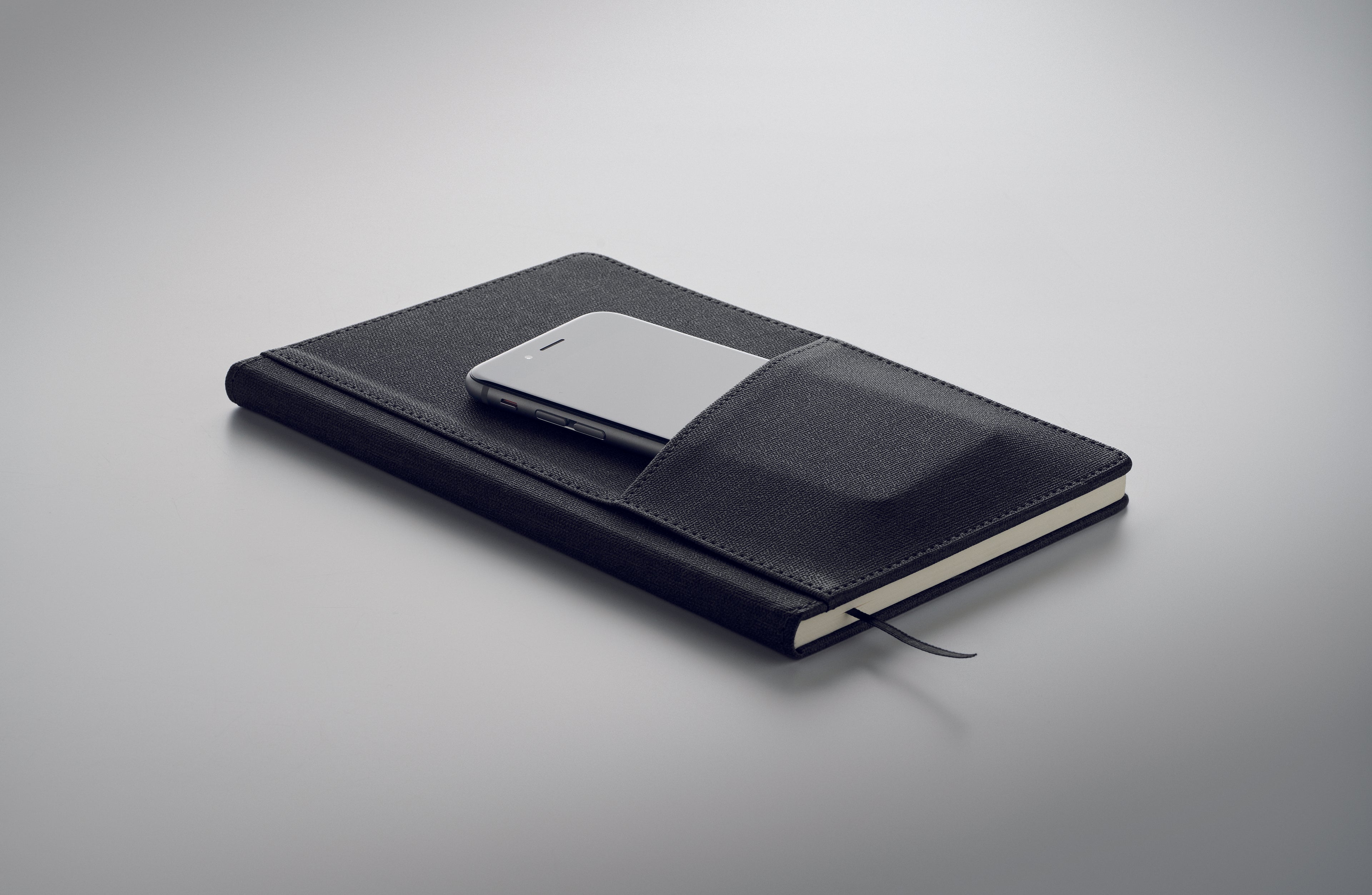 Agendă A5 PU buzunar frontal