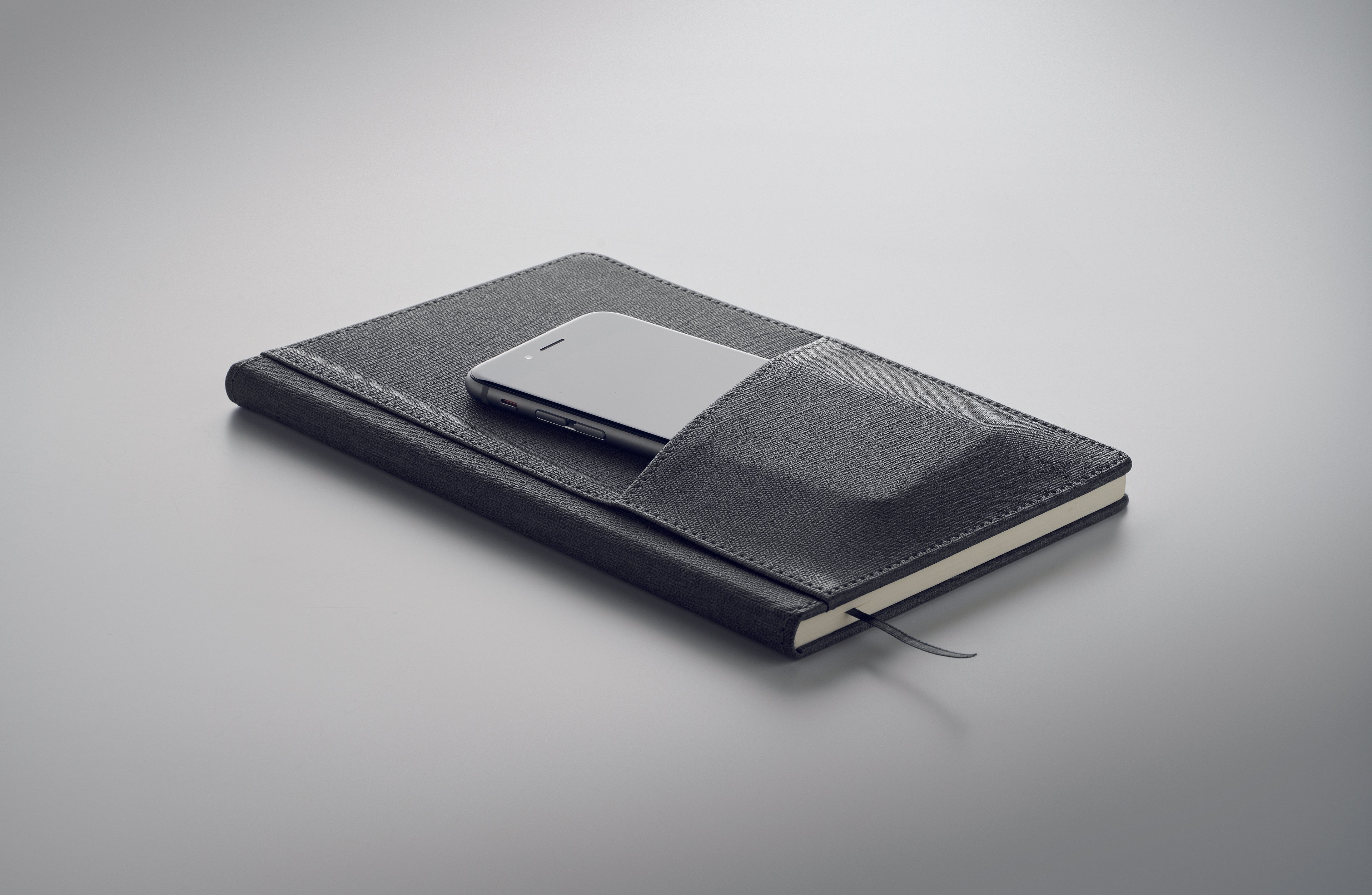 Agendă A5 PU buzunar frontal