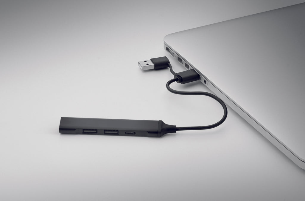 USB 4 porturi hub 19 cm