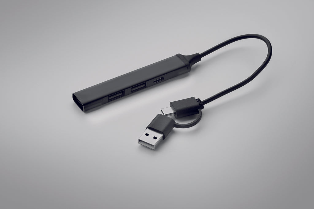 USB 4 porturi hub 19 cm