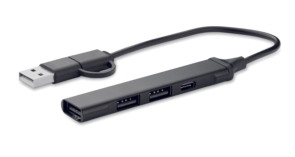USB 4 porturi hub 19 cm
