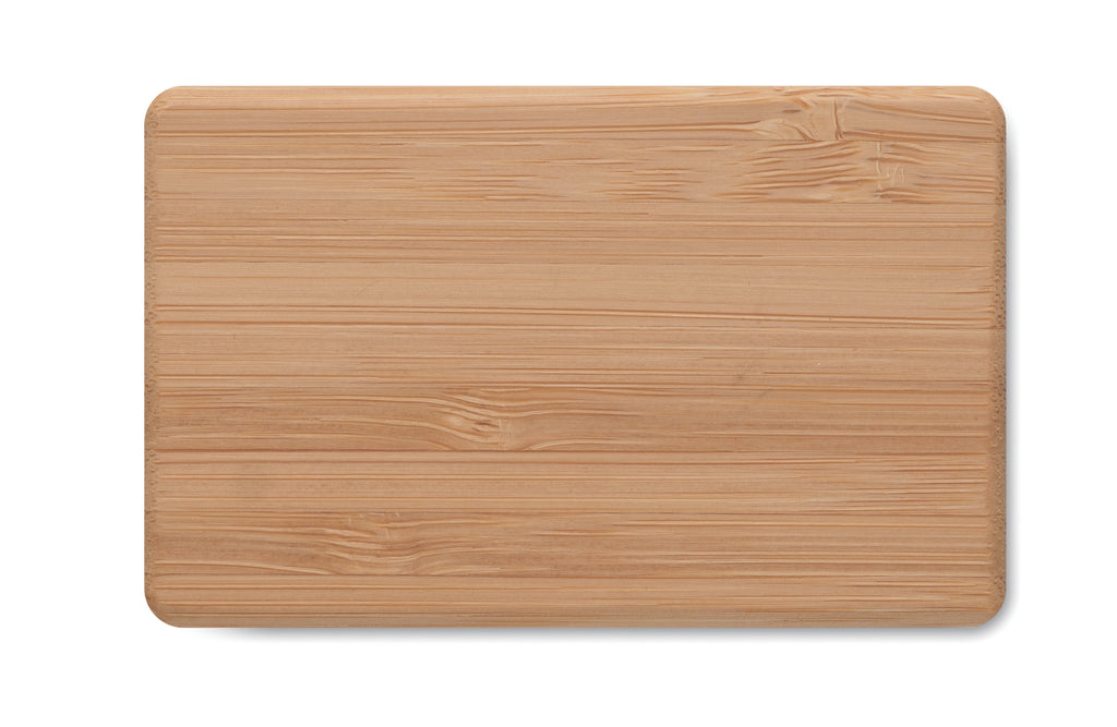 Căști TWS în cutie de bambus