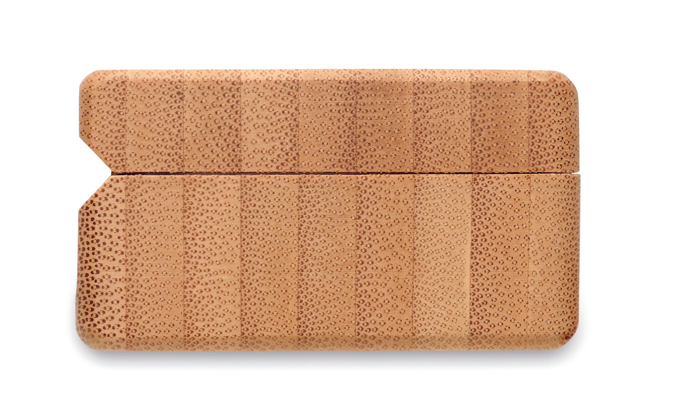 Căști TWS în cutie de bambus