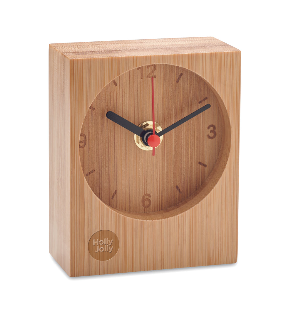 Ceas de masă din bambus