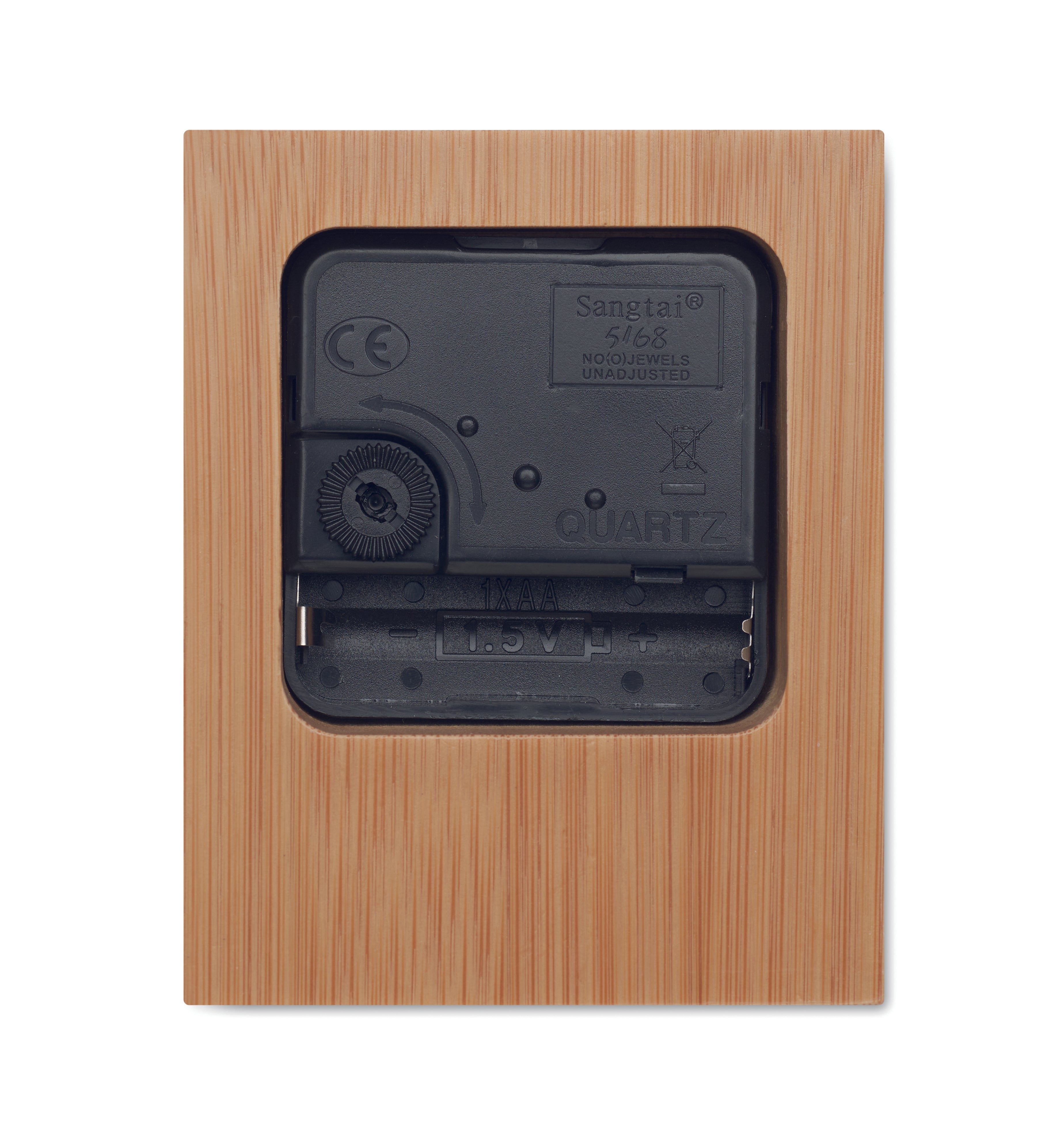 Ceas de masă din bambus