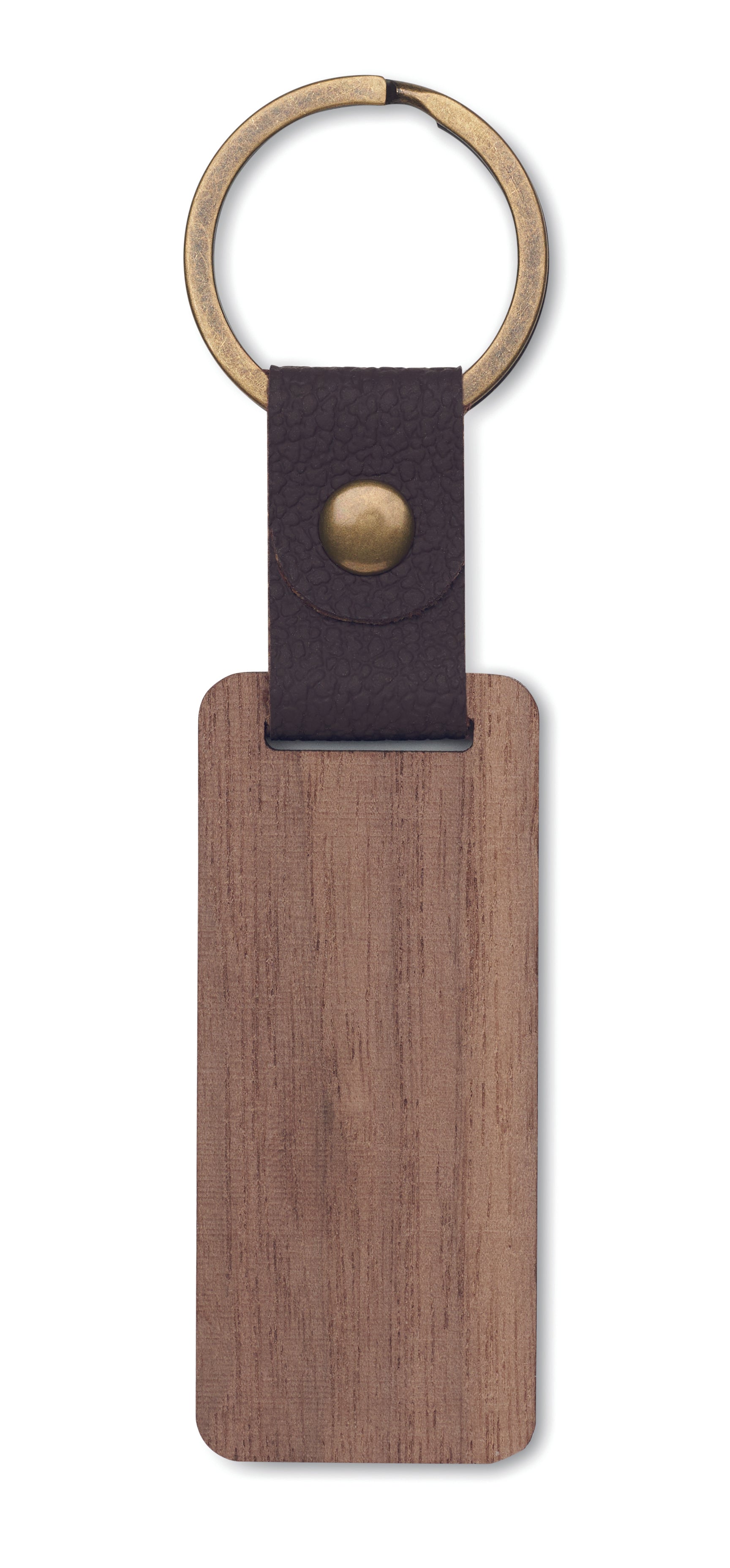 Breloc din nuc și PU