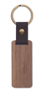 Breloc din nuc și PU