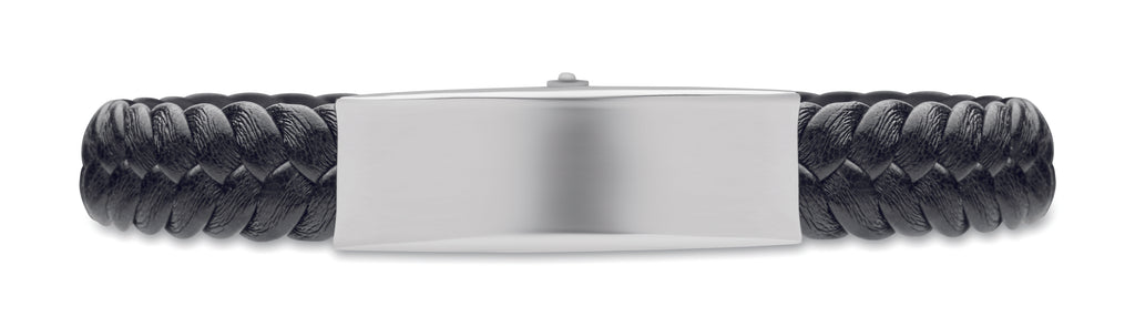 Brățară împletită piele falsă