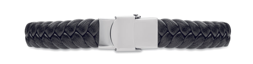 Brățară împletită piele falsă