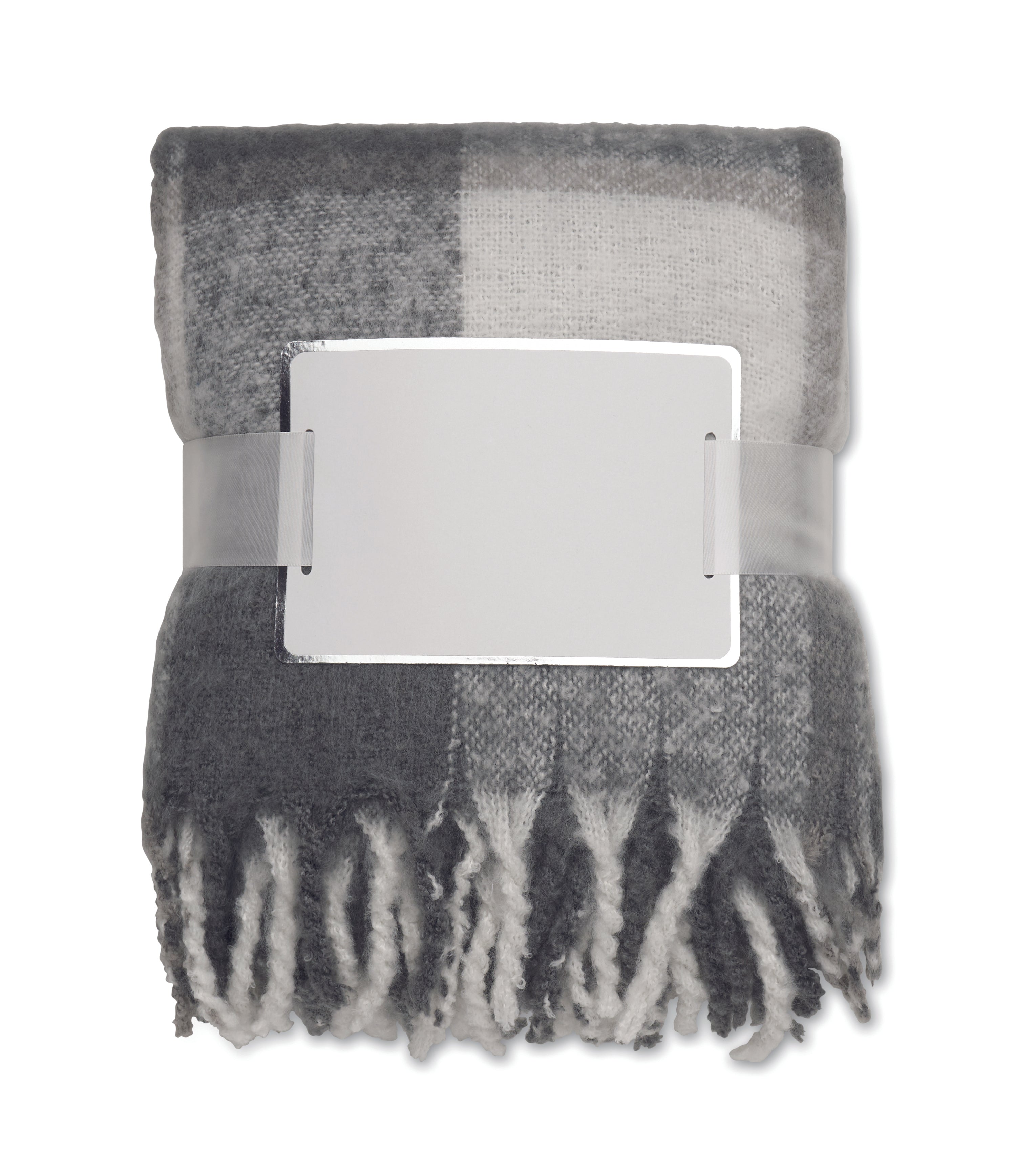 Pătură de mohair în carouri