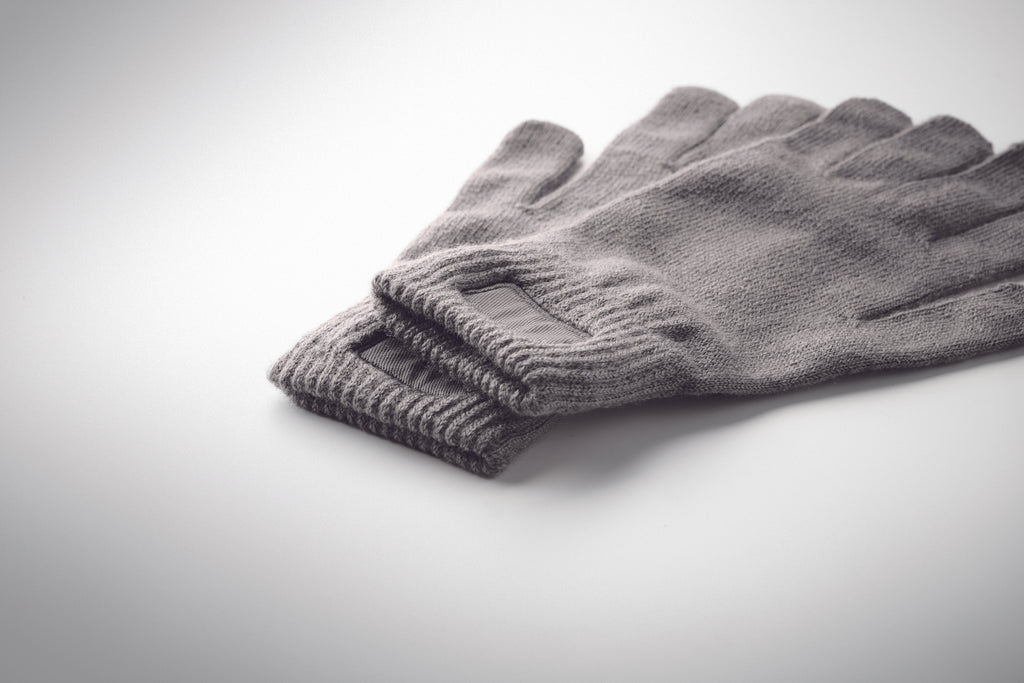 Mănuși tricotate din RPET