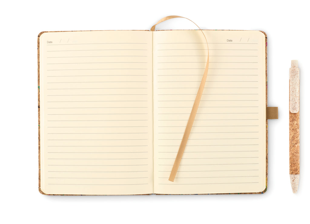 Notebook A5 din plută colorată