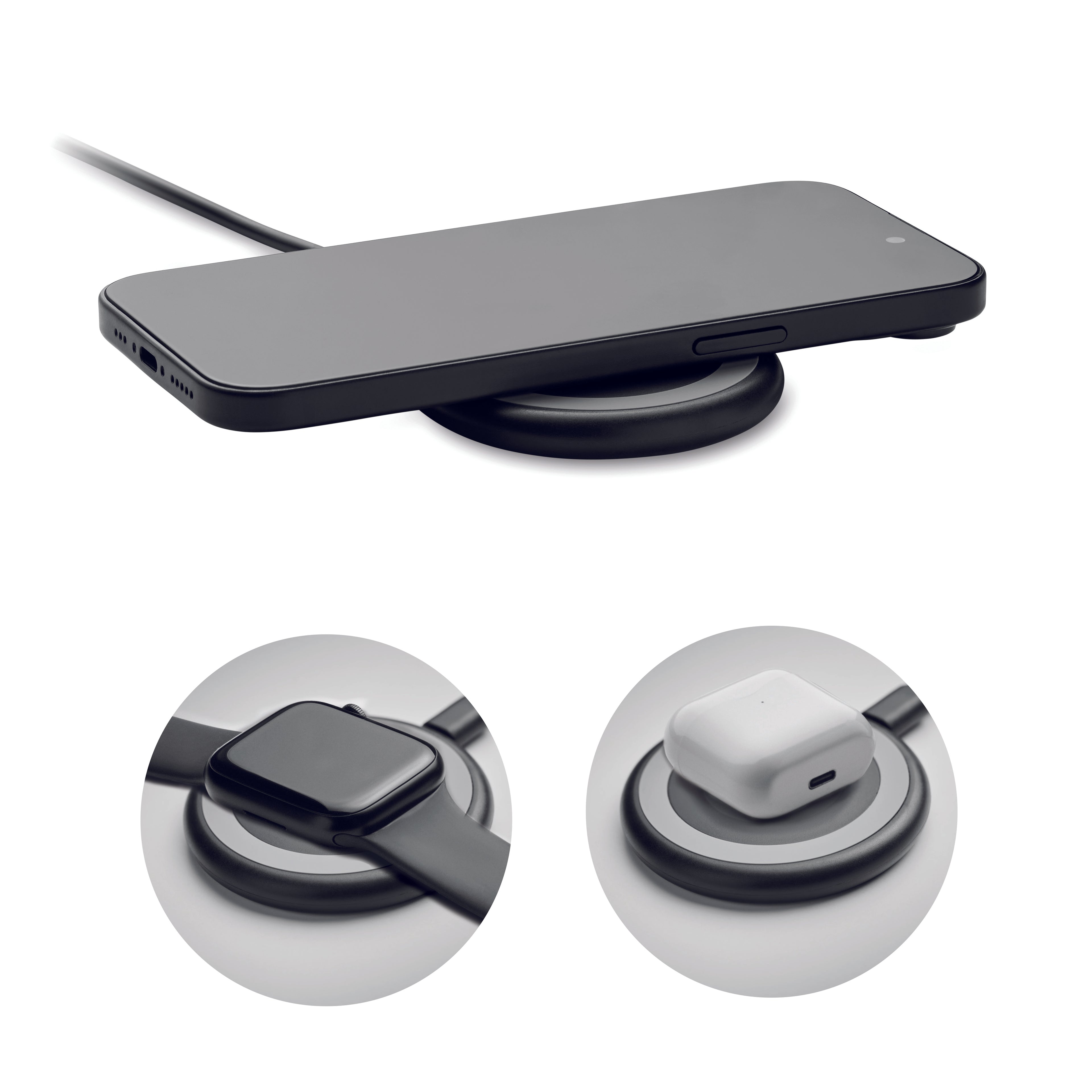 Încărcător wireless 3 în 1 15W