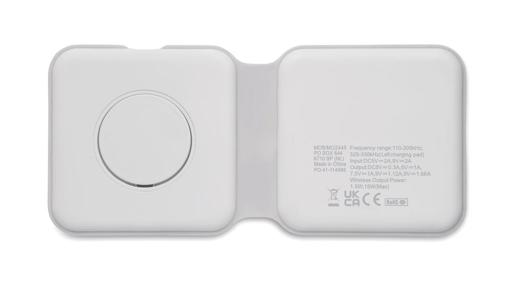 Încărcător pliabil 2 în 1 15W