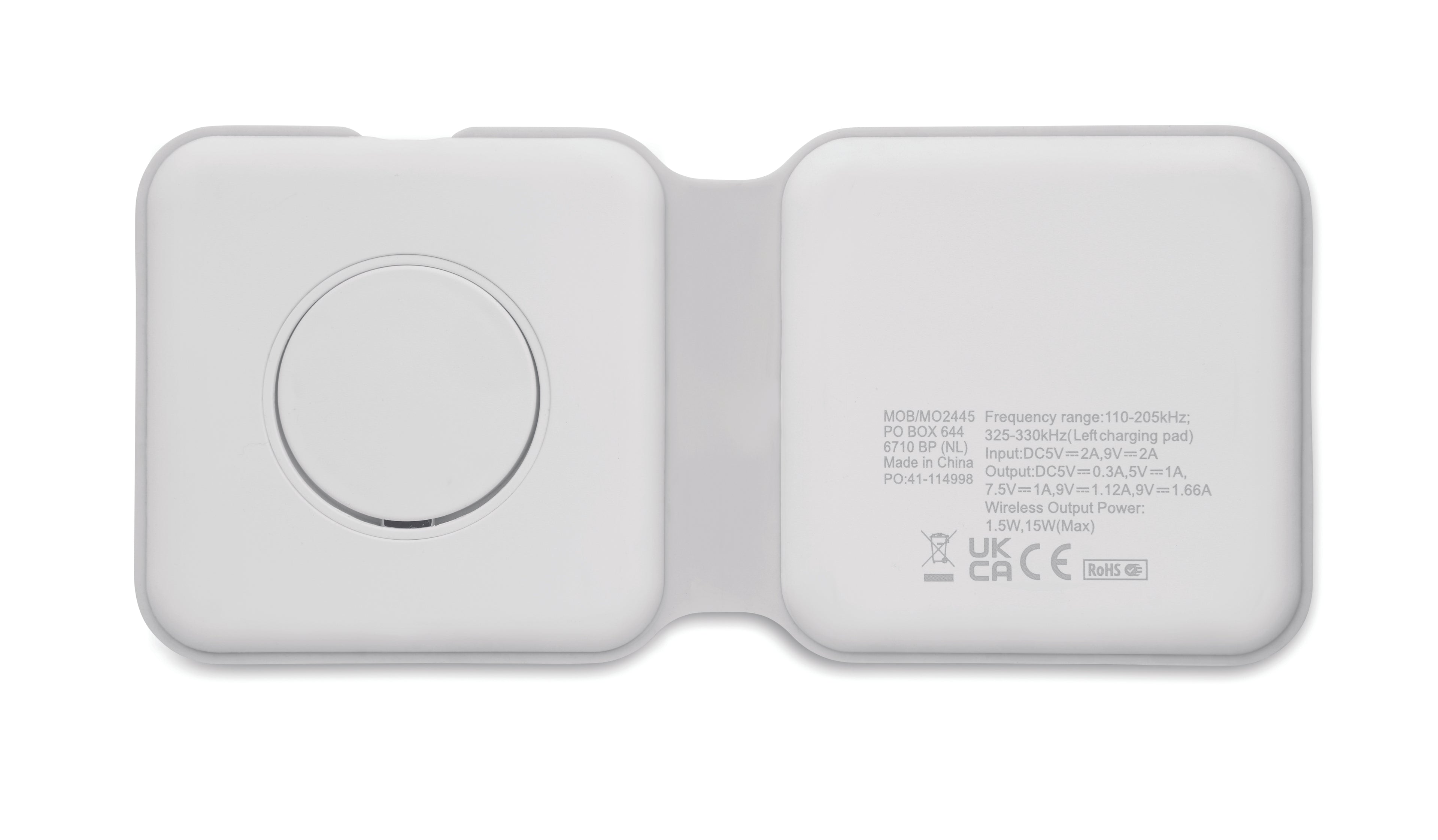 Încărcător pliabil 2 în 1 15W