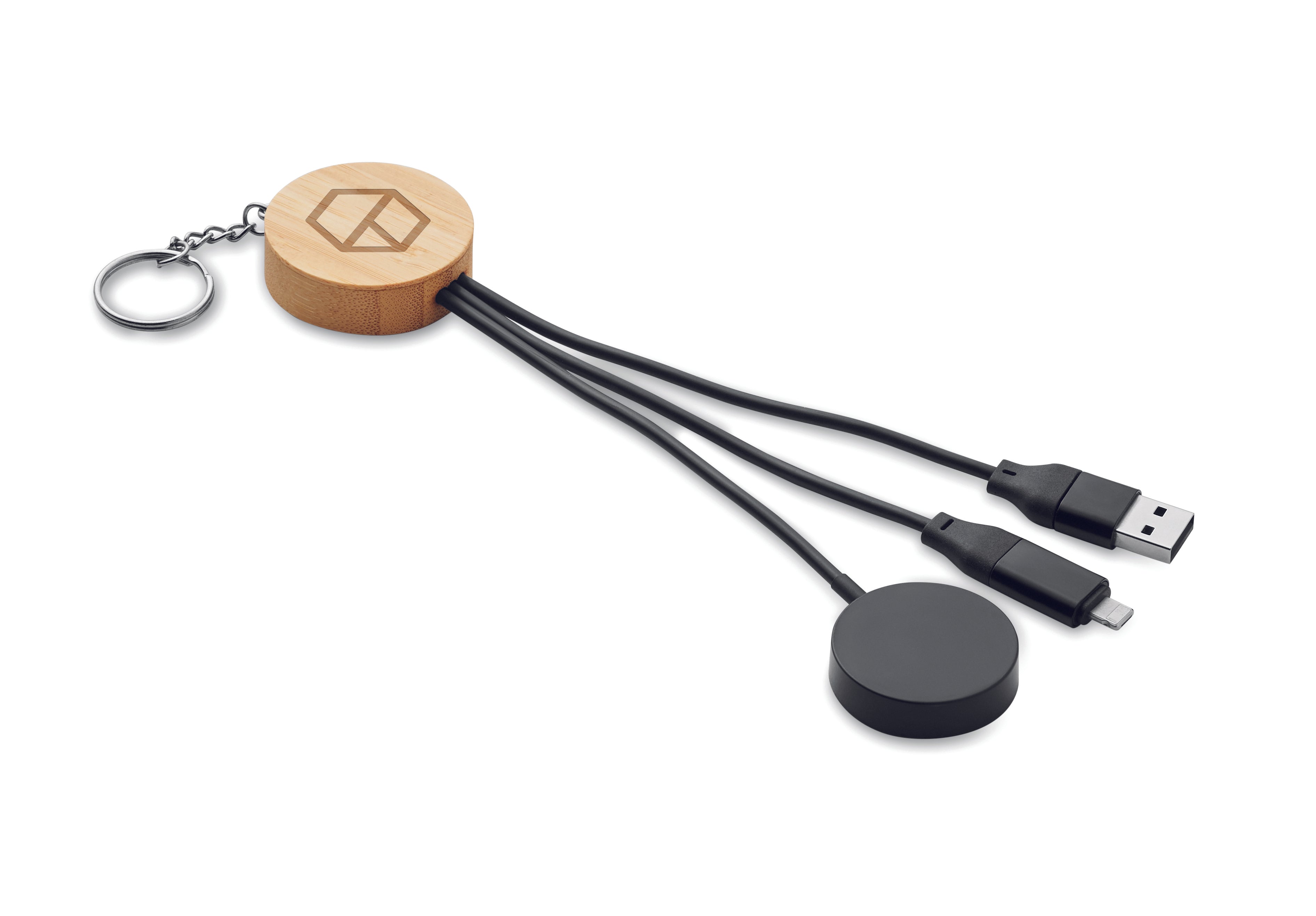 Breloc cu cablu 4 în 1 60W