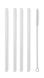 4 paie din sticlă reutilizabile