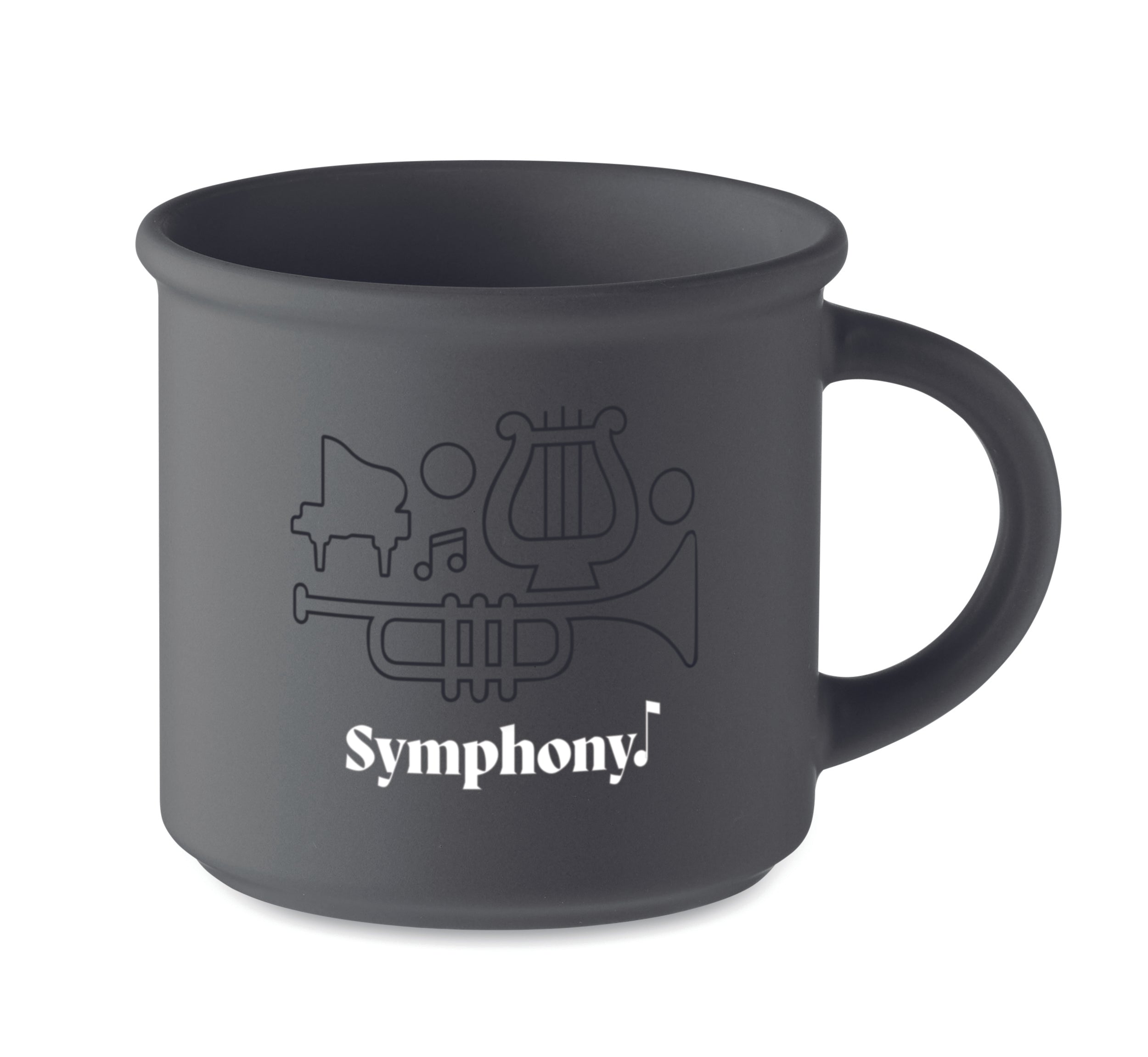 Cană ceramică mată 300 ml