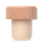 Dop de sticlă din lemn de fag