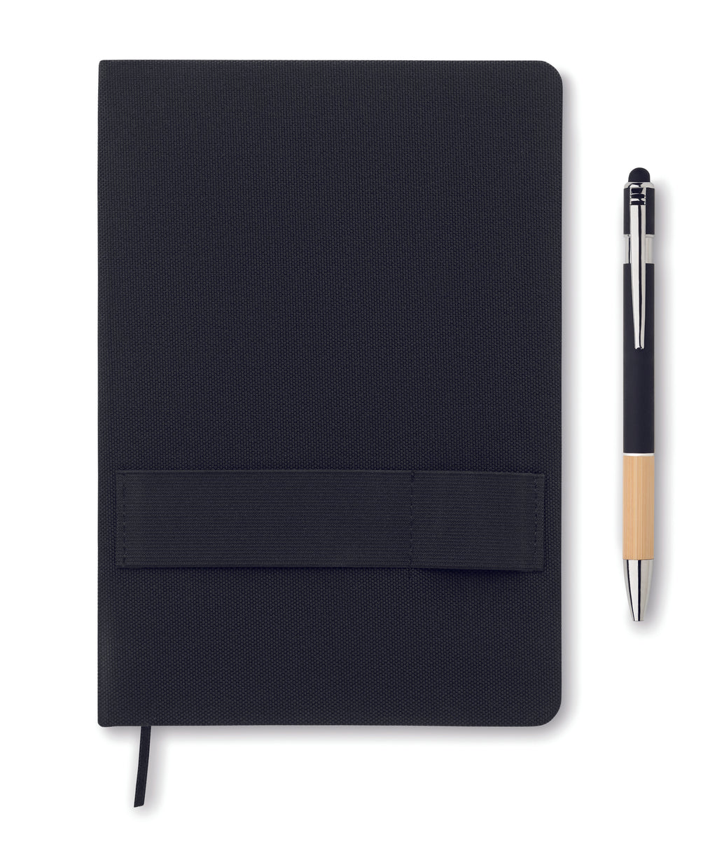 Notebook A5 RPET cu pix